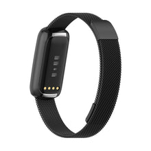 Black Metal Band for Fitbit Luxe