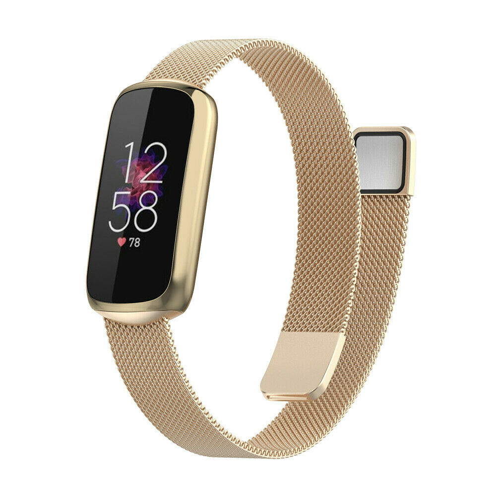 Gold Metal Strap for Fitbit Luxe 