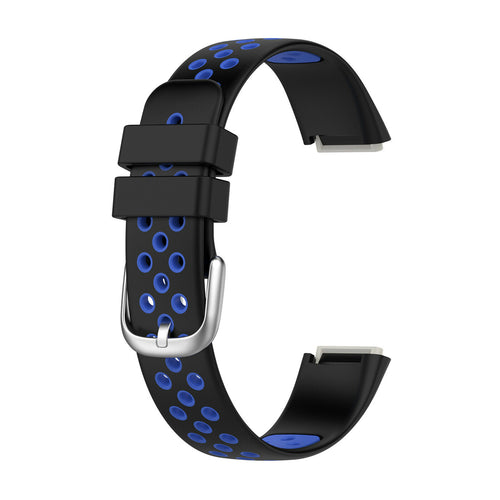 Black/Blue Strap for Fitbit Luxe 