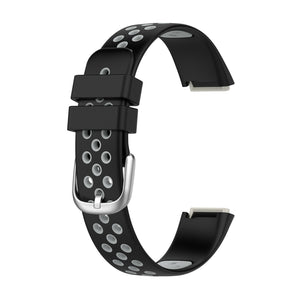 Black/Grey Strap for Fitbit Luxe 