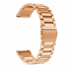Rose gold metallic Huawei watch strap 